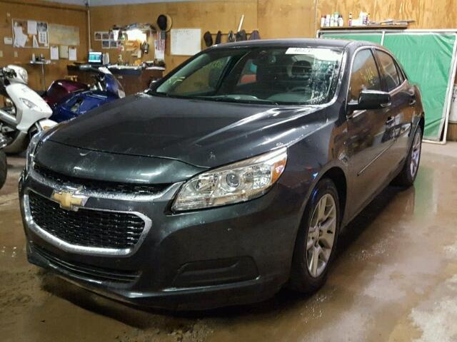 1G11C5SL8FF115380 - 2015 CHEVROLET MALIBU 1LT CHARCOAL photo 2