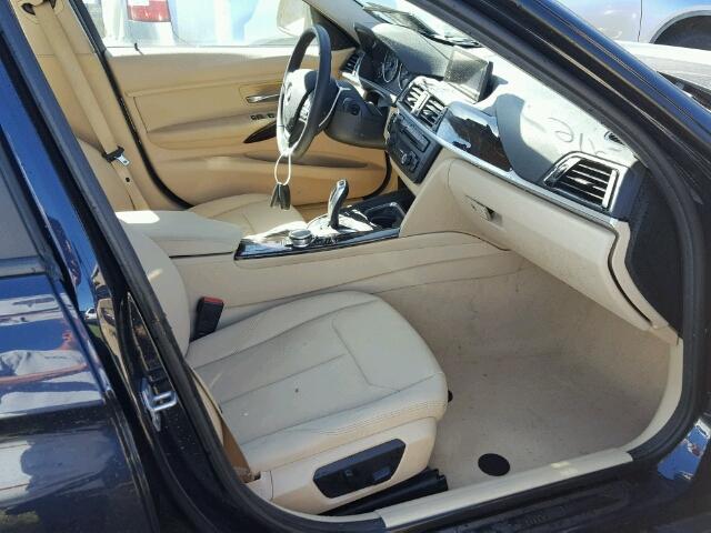 WBA3B1G55FNT63403 - 2015 BMW 320 BLUE photo 5