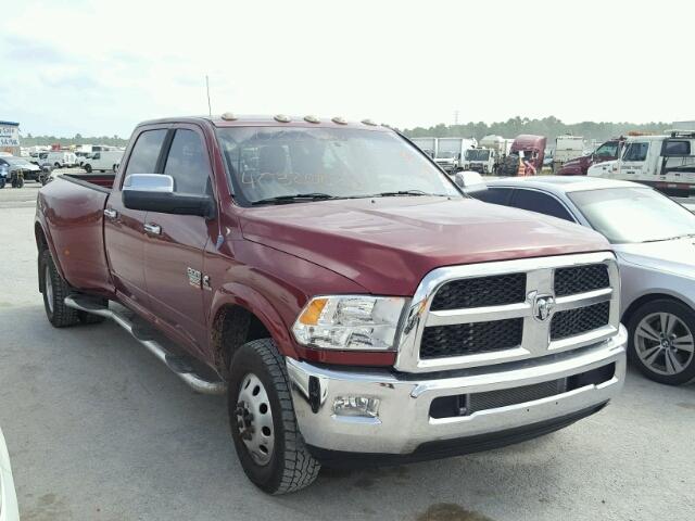 3C63DRJL9CG307298 - 2012 DODGE RAM 3500 L MAROON photo 1