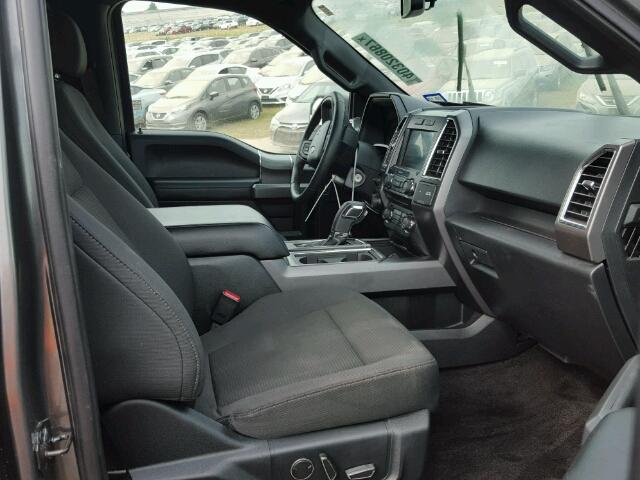 1FTEW1CP2GKE92872 - 2016 FORD F150 GRAY photo 5