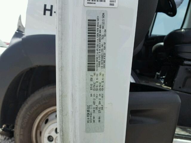 3C6TRVNGXGE111976 - 2016 RAM PROMASTER 白色 照片 10