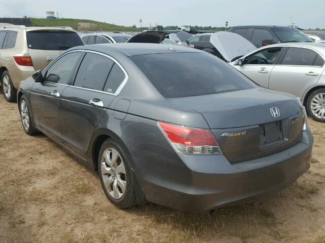 1HGCP36879A022688 - 2009 HONDA ACCORD CHARCOAL photo 3