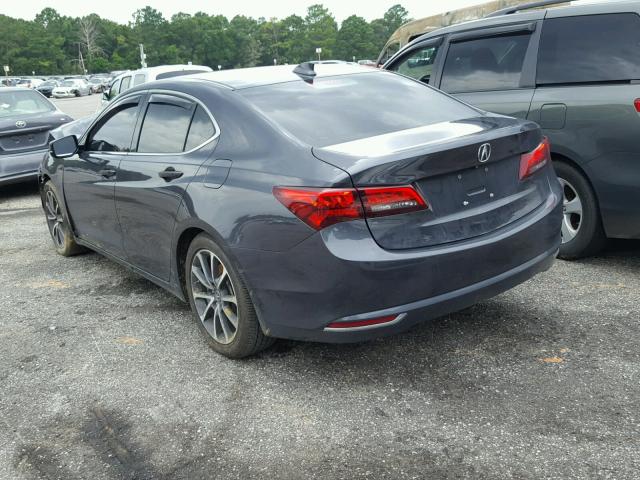 19UUB3F58FA002583 - 2015 ACURA TLX TECH GRAY photo 3