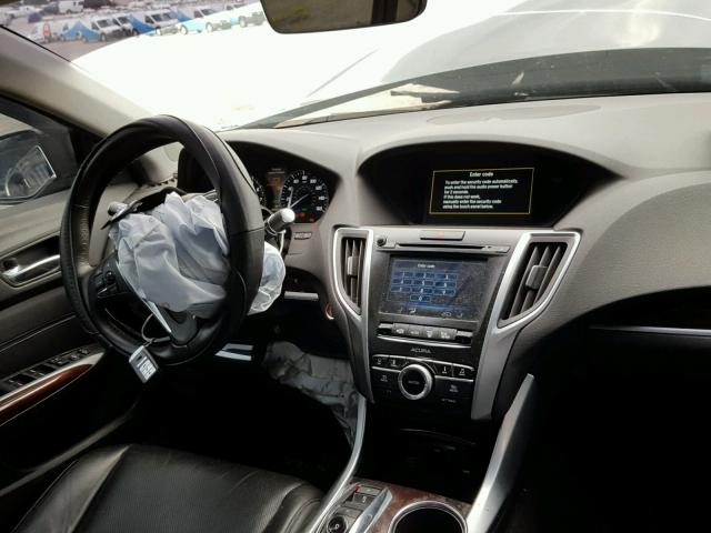 19UUB3F58FA002583 - 2015 ACURA TLX TECH GRAY photo 9