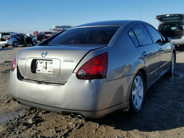 1N4BA41E76C811041 - 2006 NISSAN MAXIMA BEIGE photo 4