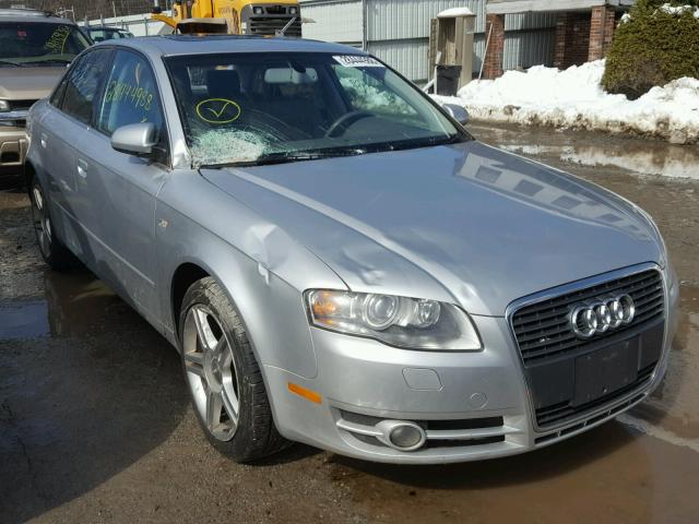 WAUDF78E97A066072 - 2007 AUDI A4 2.0T QU SILVER photo 1