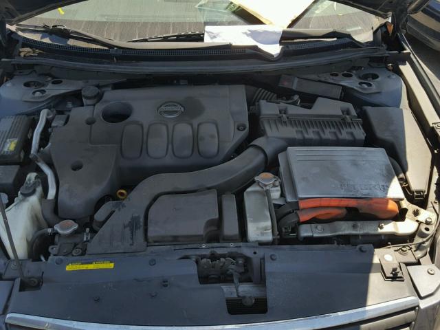 1N4CL21E27C188934 - 2007 NISSAN ALTIMA HYB GRAY photo 7