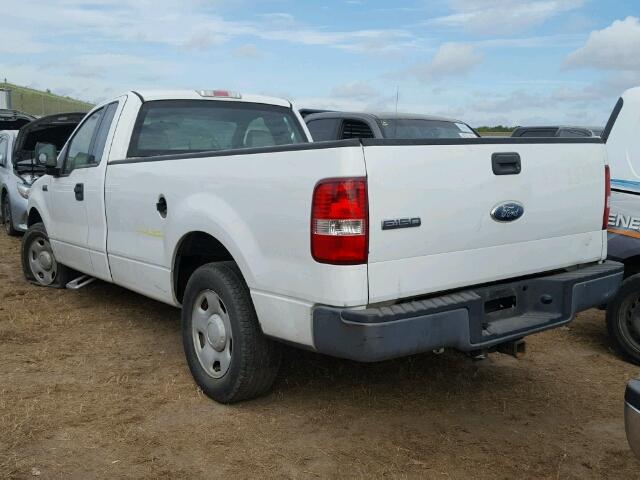 1FTPF12526KB42939 - 2006 FORD F150 WHITE photo 3