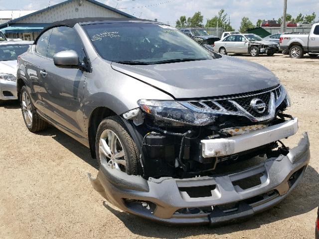 JN8AZ1FY0BW000582 - 2011 NISSAN MURANO CRO SILVER photo 1