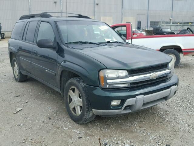 1GNET16S936239728 - 2003 CHEVROLET TRAILBLAZE GREEN photo 1