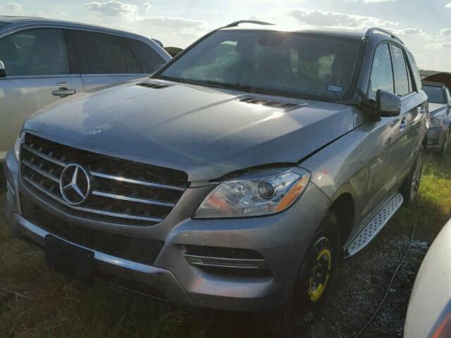 4JGDA5JB3FA483607 - 2015 MERCEDES-BENZ ML SILVER photo 2