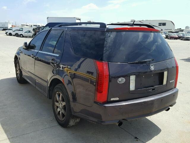 1GYEE637260133039 - 2006 CADILLAC SRX BLUE photo 3