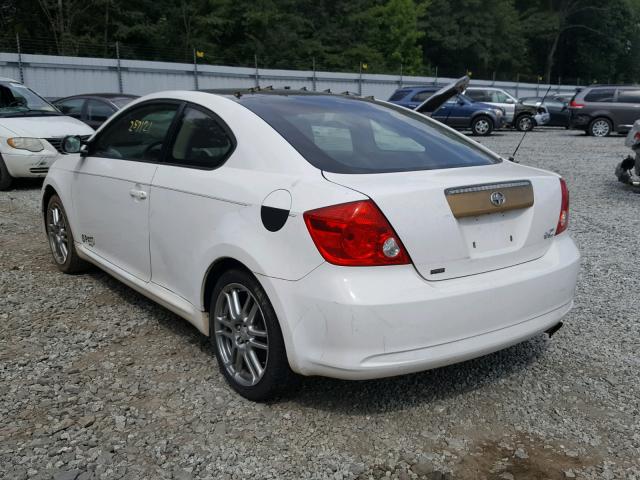 JTKDE177X50034023 - 2005 TOYOTA SCION TC 白色 照片 3