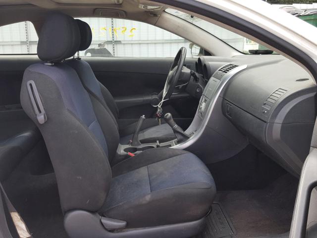 JTKDE177X50034023 - 2005 TOYOTA SCION TC 白色 照片 5