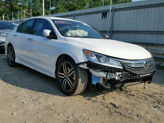 1HGCR2F51HA160915 - 2017 HONDA ACCORD WHITE photo 1