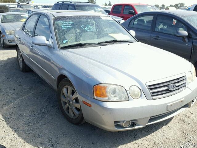 KNAGD128645368085 - 2004 KIA OPTIMA LX SILVER photo 1