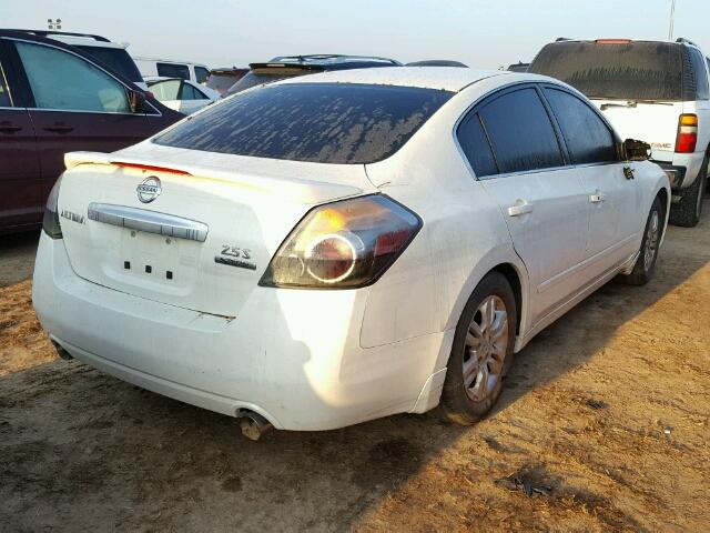 1N4AL2AP6CN438263 - 2012 NISSAN ALTIMA WHITE photo 4