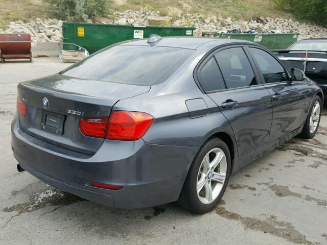 WBA3C3G53ENS70547 - 2014 BMW 320 I CHARCOAL photo 4