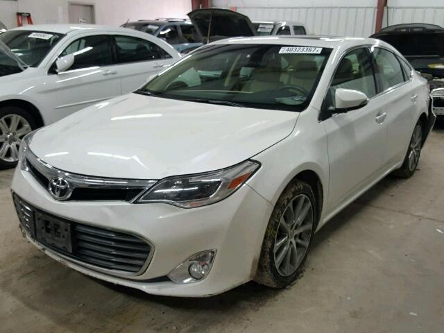 4T1BK1EB0EU118810 - 2014 TOYOTA AVALON WHITE photo 2