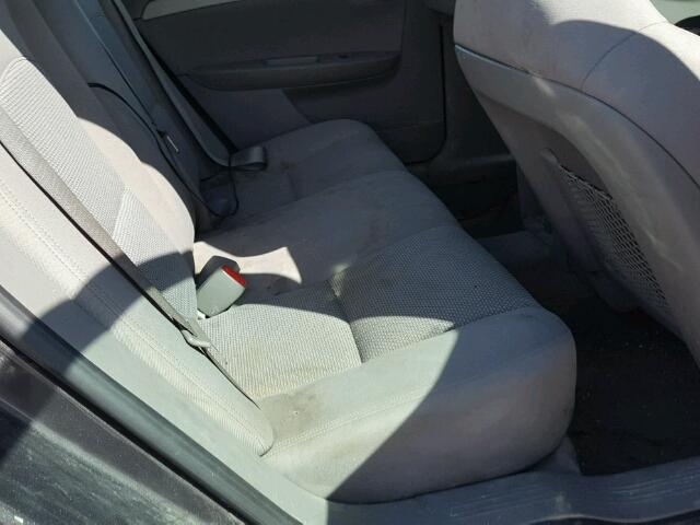 1G1ZB5EB8AF268925 - 2010 CHEVROLET MALIBU LS CHARCOAL photo 6