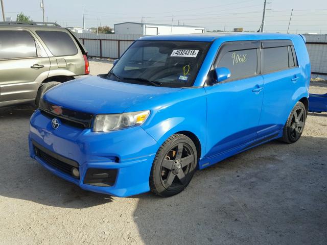 JTLZE4FE9B1136485 - 2011 TOYOTA SCION XB Blau Foto 2