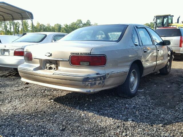 1G1BL52P0SR100615 - 1995 CHEVROLET CAPRICE BEIGE photo 4