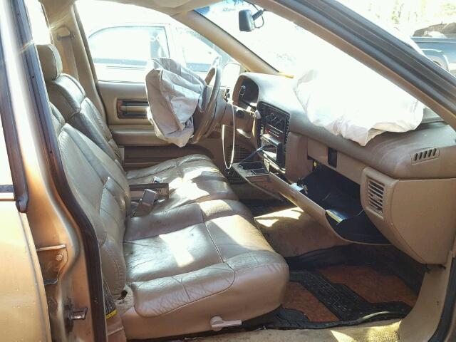 1G1BL52P0SR100615 - 1995 CHEVROLET CAPRICE BEIGE photo 5