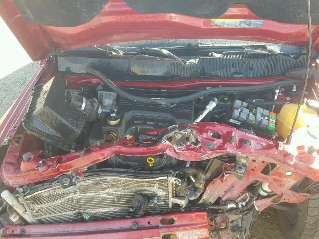 2CNDL63F566165811 - 2006 CHEVROLET EQUINOX LT RED photo 7