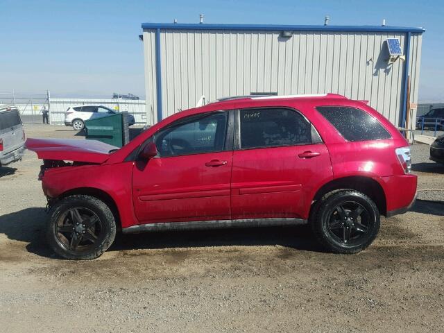 2CNDL63F566165811 - 2006 CHEVROLET EQUINOX LT RED photo 9