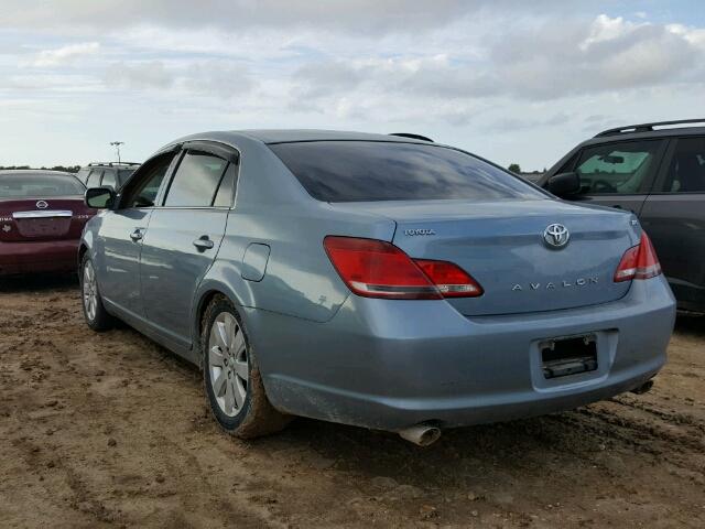 4T1BK36B87U249819 - 2007 TOYOTA AVALON XL BLUE photo 3