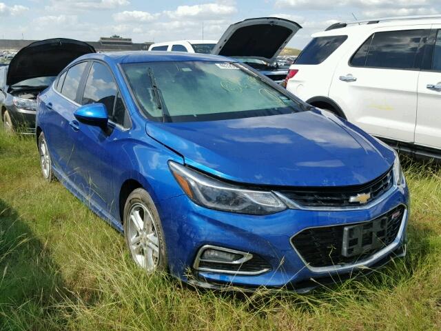 1G1BE5SM3G7243299 - 2016 CHEVROLET CRUZE BLUE photo 1