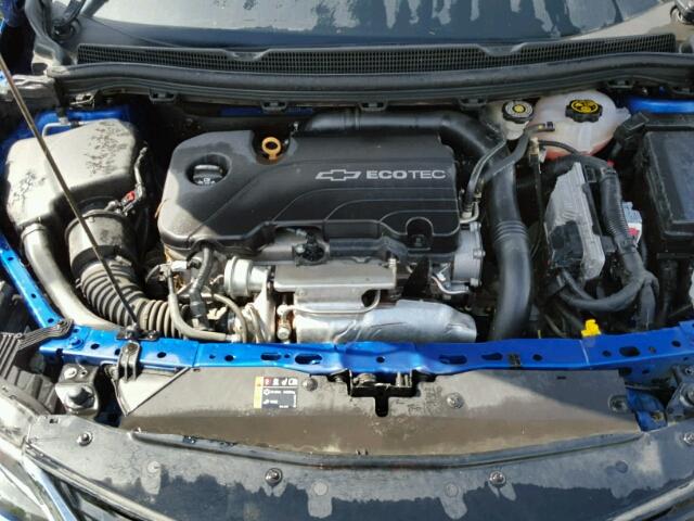 1G1BE5SM3G7243299 - 2016 CHEVROLET CRUZE BLUE photo 7