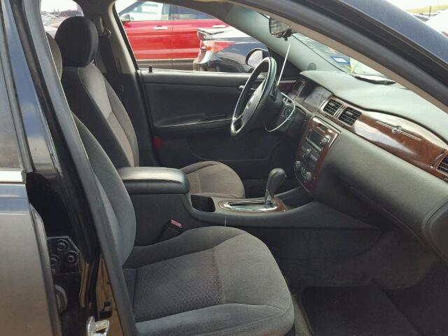 2G1WC583189249916 - 2008 CHEVROLET IMPALA BLACK photo 5