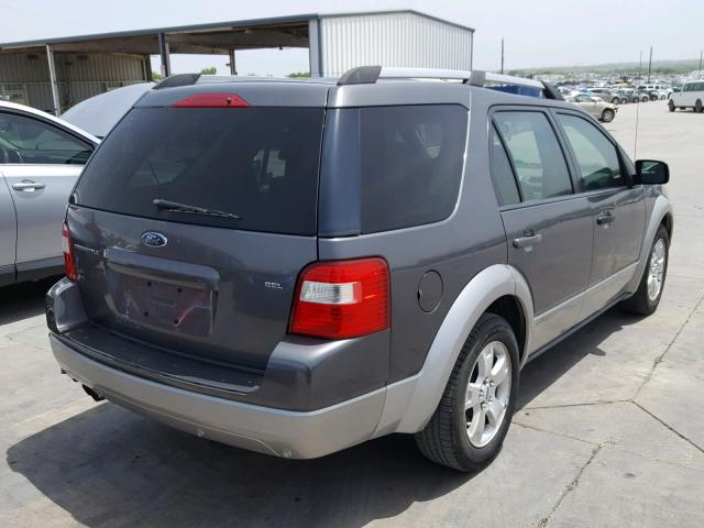 1FMZK02175GA07237 - 2005 FORD FREESTYLE GRAY photo 4