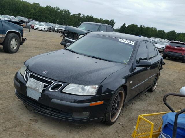 YS3FD49Y871141488 - 2007 SAAB 9-3 BLACK photo 2