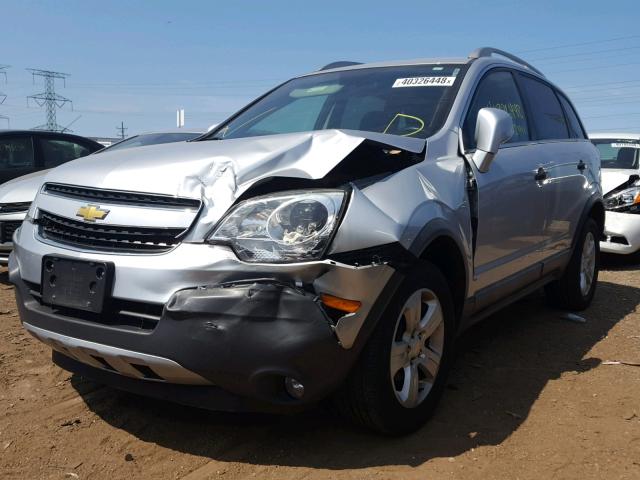 3GNAL2EKXDS634181 - 2013 CHEVROLET CAPTIVA LS 银色 照片 2