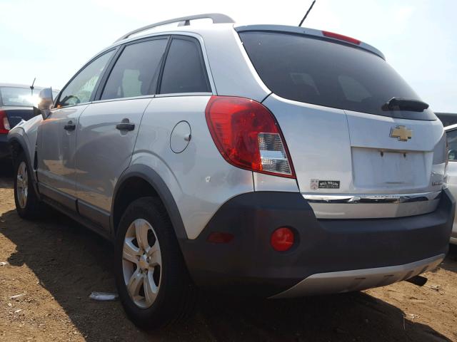 3GNAL2EKXDS634181 - 2013 CHEVROLET CAPTIVA LS 银色 照片 3