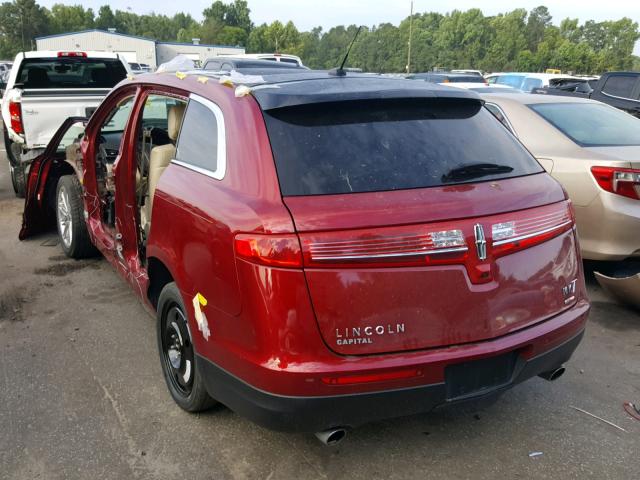 2LMHJ5AT4EBL57967 - 2014 LINCOLN MKT RED photo 3