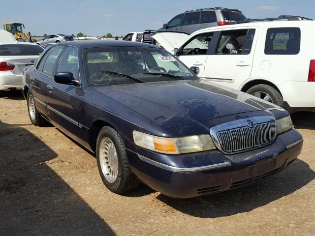 2MEFM75W2YX737684 - 2000 MERCURY GRAND MARQ BLACK photo 1