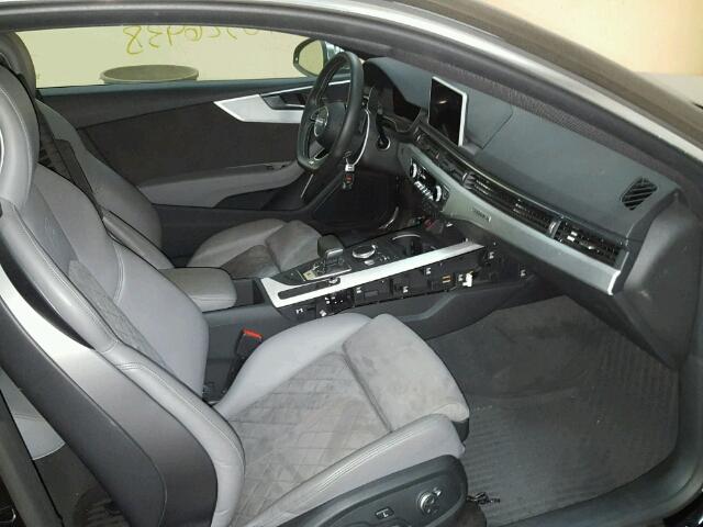 WAUP4AF52JA004894 - 2018 AUDI S5 PREMIUM შავი ფოტო 5