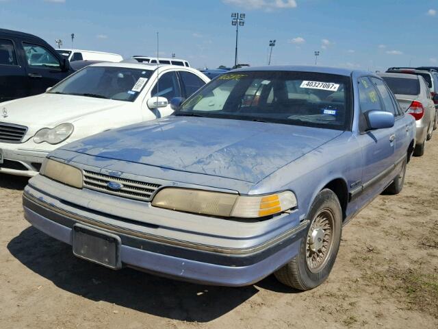 2FALP74W6RX148304 - 1994 FORD CROWN VICT BLUE photo 2