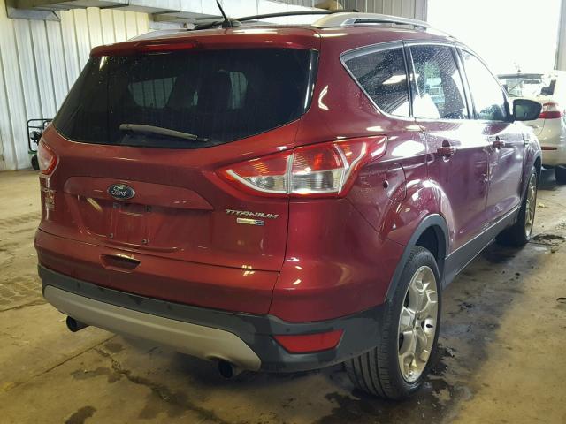 1FMCU9J91DUA47003 - 2013 FORD ESCAPE TIT MAROON photo 4