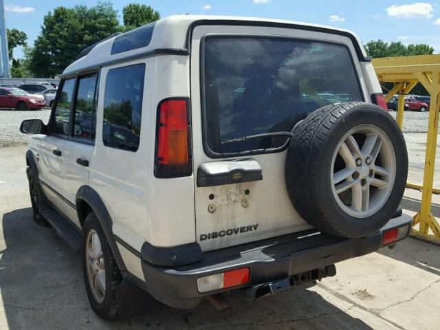 SALTW19474A830264 - 2004 LAND ROVER DISCOVERY WHITE photo 3