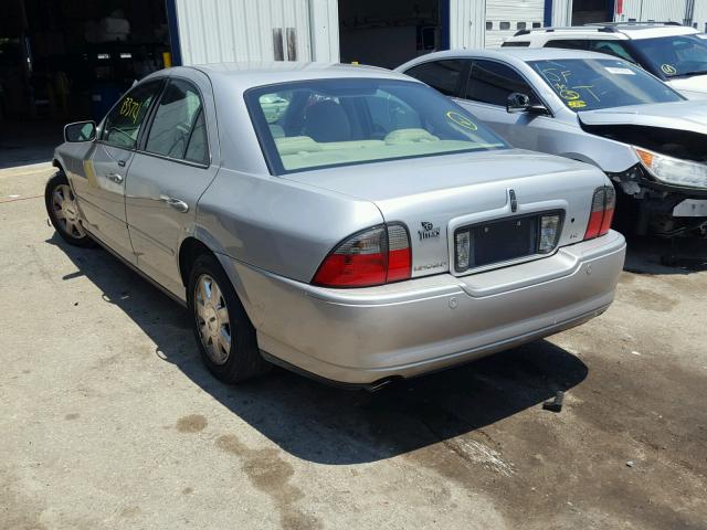 1LNHM86S65Y603134 - 2005 LINCOLN LS ნაცრისფერი ფოტო 3