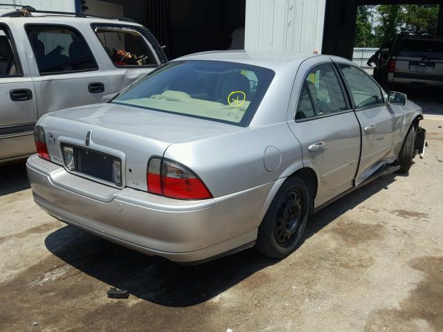 1LNHM86S65Y603134 - 2005 LINCOLN LS ნაცრისფერი ფოტო 4