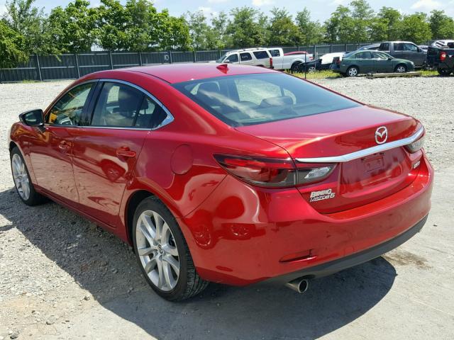 JM1GJ1T59G1476194 - 2016 MAZDA 6 TOURING RED photo 3