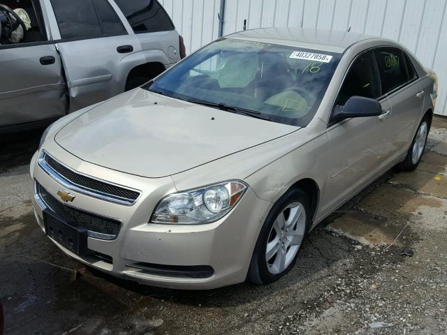 1G1ZB5EB7AF303907 - 2010 CHEVROLET MALIBU LS თაფლისფერი ფოტო 2