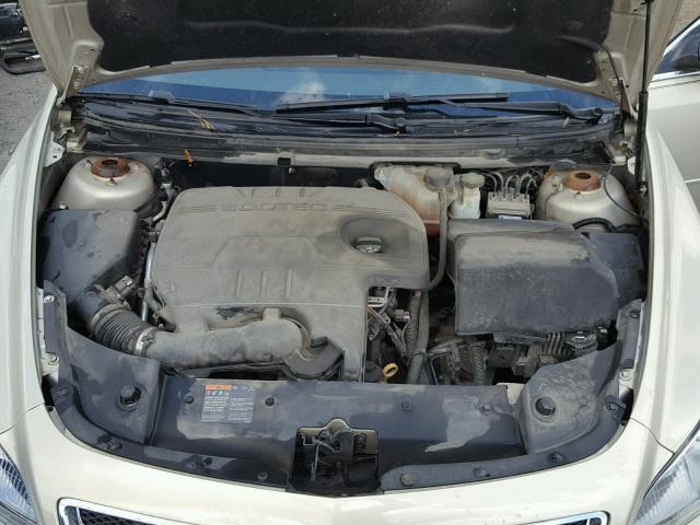 1G1ZB5EB7AF303907 - 2010 CHEVROLET MALIBU LS თაფლისფერი ფოტო 7