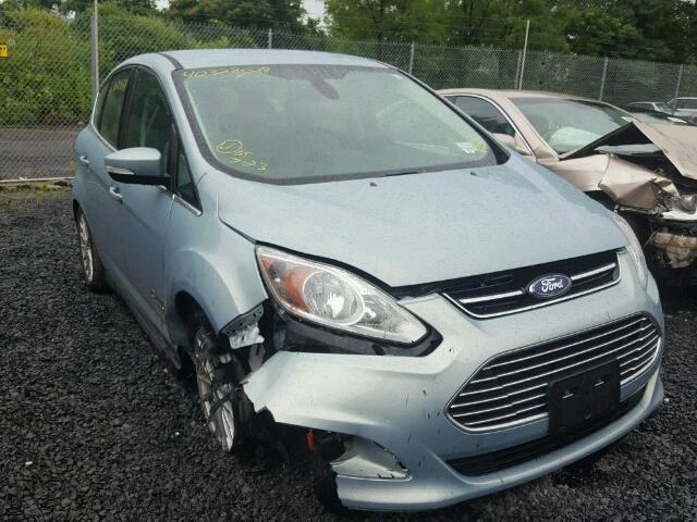 1FADP5CU3EL511268 - 2014 FORD C-MAX PREM TURQUOISE photo 1