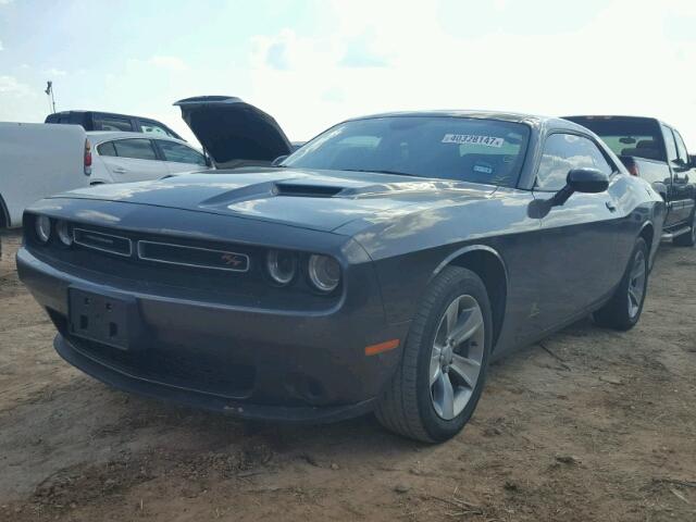 2C3CDZAGXGH153786 - 2016 DODGE CHALLENGER GRAY photo 2